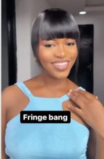Fringe bang clip