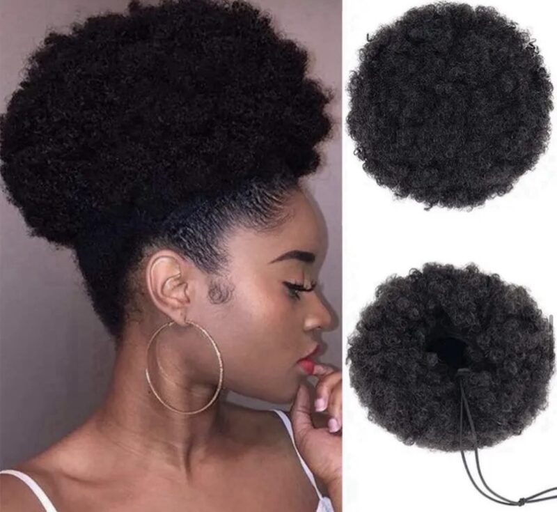 Big Size Afro Bun