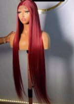 602 Silky Straight Closure wig