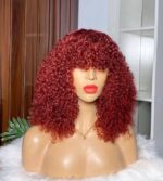 405 Fringe Curly Wig