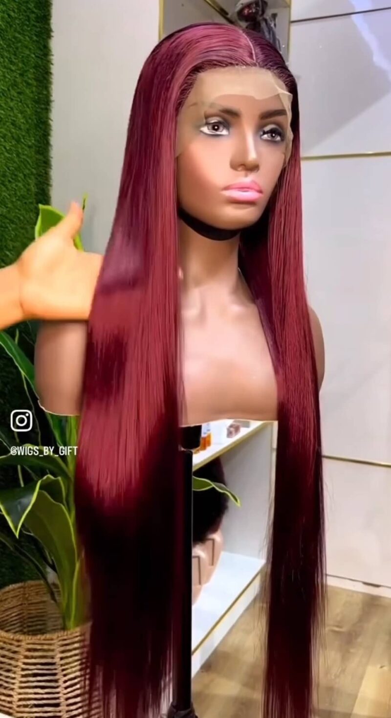 720 T Frontal Straight Wig