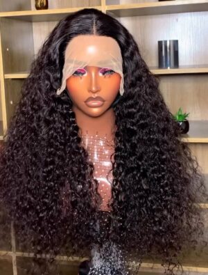 711 T Frontal Deep curls Wig