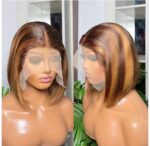 713 T Frontal Mixed Tone Bob Wig