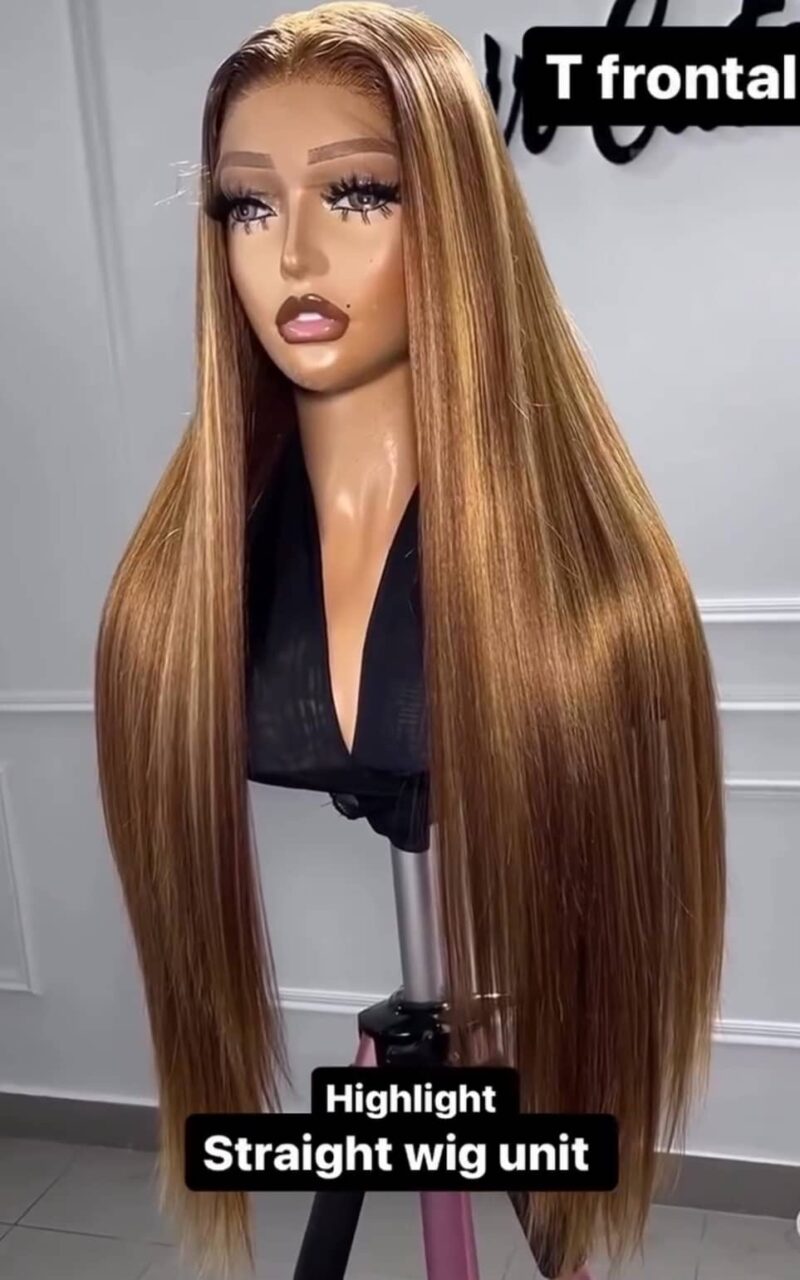 722 T Frontal Mixed Tone Wig