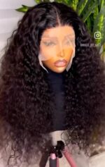 717 T Frontal Deep Curls Wig