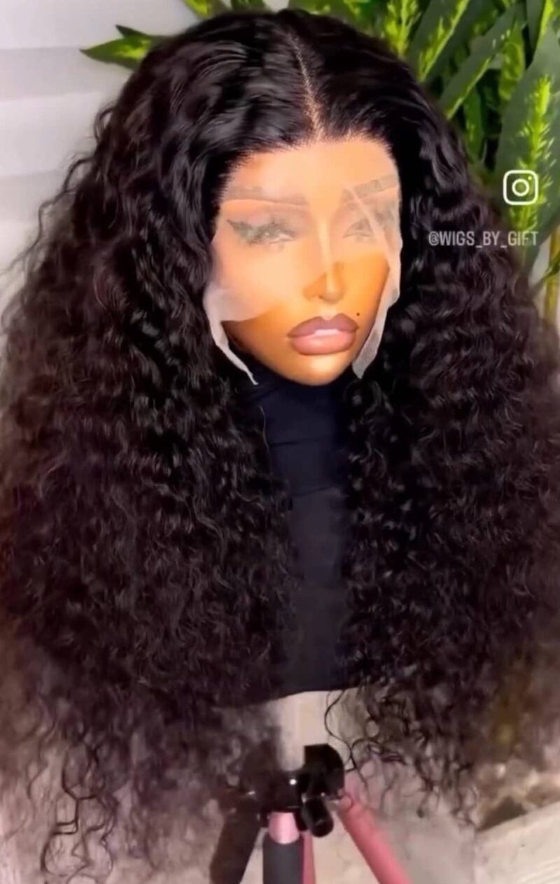 717 T Frontal Deep Curls Wig