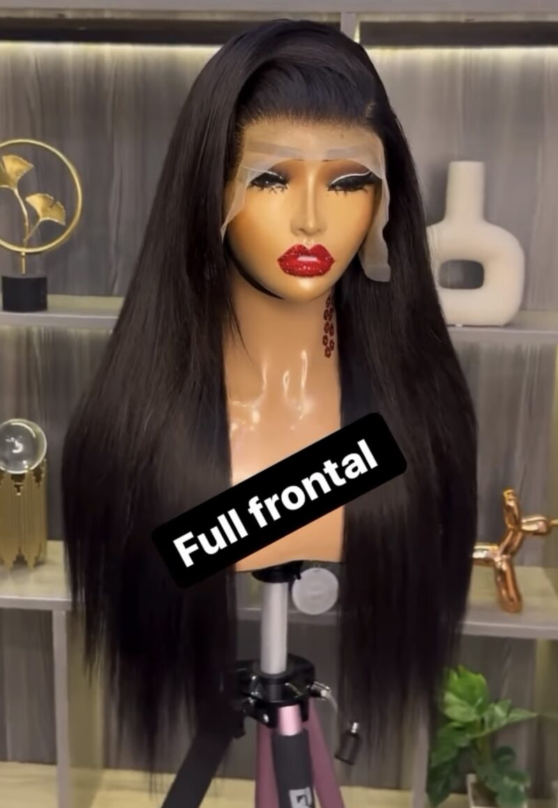 107 Full Frontal Straight Wig