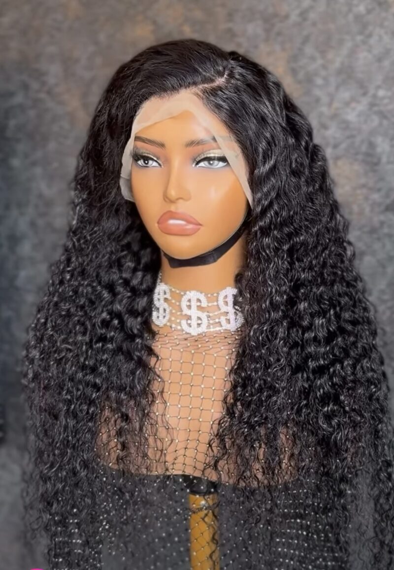 108 Full Frontal Loose Curls Wig