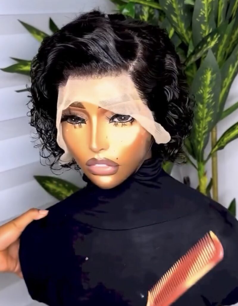 111 Full Frontal Water Curls Wig