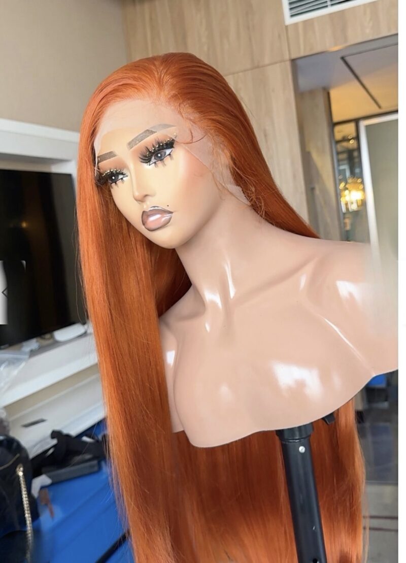 112 Full Frontal Straight Wig
