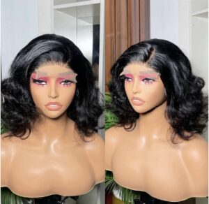 303 Closure Wavy Wig