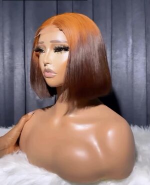 307 Vietnam Bone Straight Closure Wig