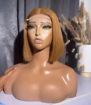 308 Vietnam Bone Straight Closure Wig