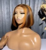 309 Vietnam Bone Straight Closure Wig