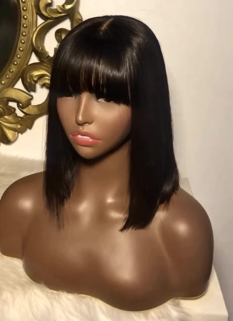 412 Closure Fringe Wig