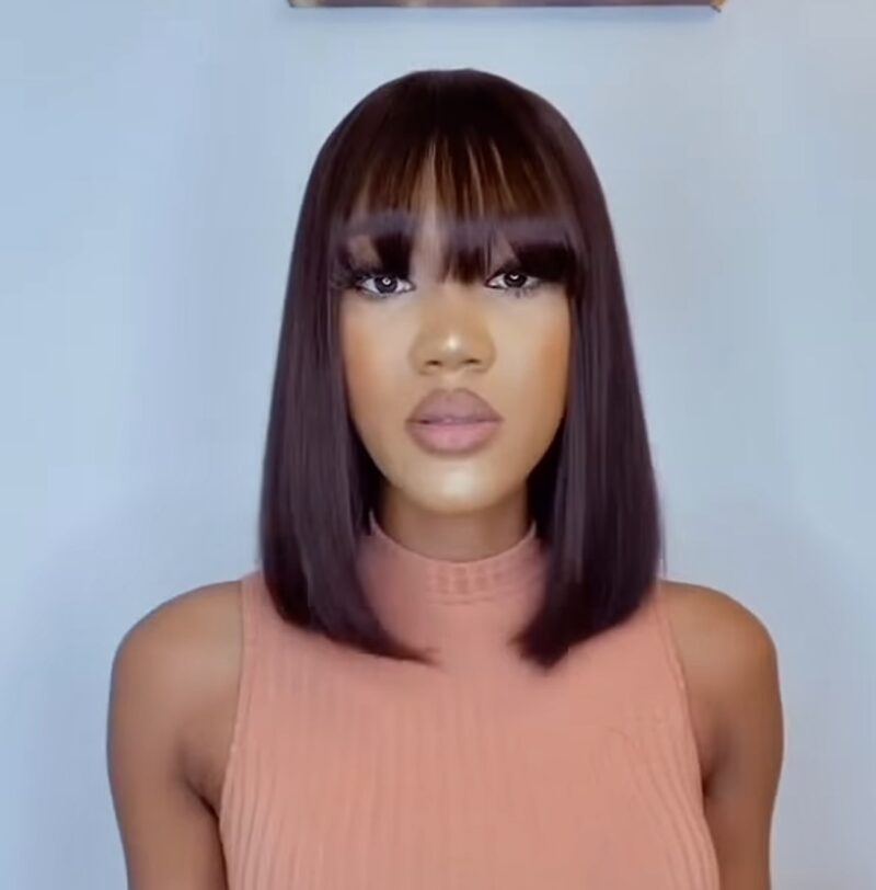 413 Scanty Bang Fringe Wig