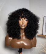 409 Fringe Soft Curly Wig